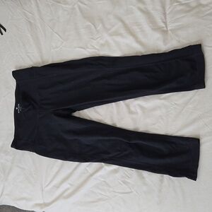 Athleta crop leggings black